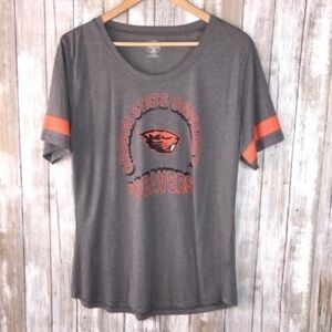 NCAA Oregon State Beavers Tee Grey Women’s Large